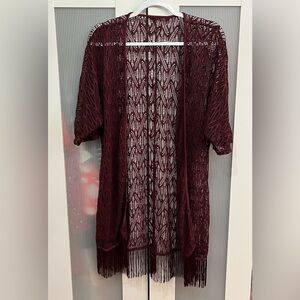 Women’s silky cardigan